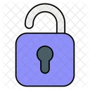 Unlock Security Lock Icon