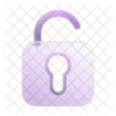 Unlock Password Keyhole Icon