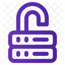 Unlock Server Network Icon