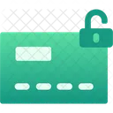 Unlock Credit Card  Icon