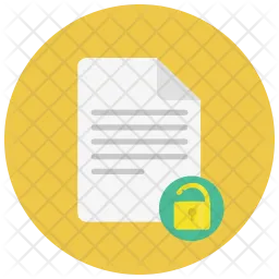 Unlock document  Icon