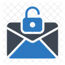 Unlock Message Email Icon