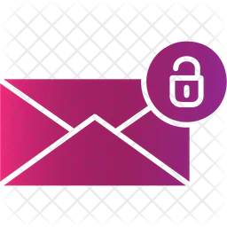 Unlock Email  Icon