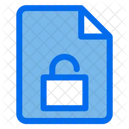 Unlock File  Icon