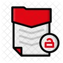 File Unlock Padlock Icon
