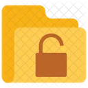 Unlock Folder Data Icon