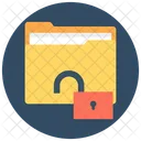 Unlock Folder Open Folder Folder Access Icon