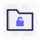 Unlock Folder Unlock Security Icon