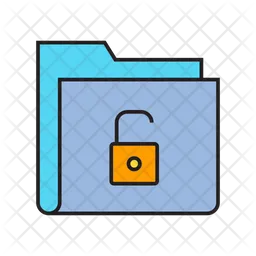 Unlock folder  Icon