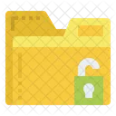 Unlock Folder  Icon