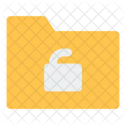 Unlock Folder  Icon