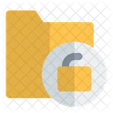 Unlock folder  Icon
