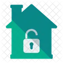 Unlock House Home Icon