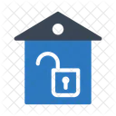 House Unlock Home Icon