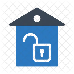 Unlock House  Icon