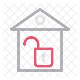 Unlock House  Icon