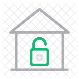 Unlock House  Icon