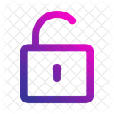 Unlock Padlock Password Icon