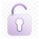 Unlock Password Keyhole Icon