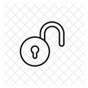 Unlock Security Lock Icon