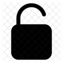 Unlock Security Lock Icon