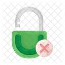 Unlock Security Lock Icon