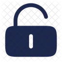 Lock Keyhole Minimalistic Unlocked Padlock Secure Icon