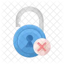 Unlock Security Lock Icon