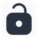 Unlock Security Lock Icon