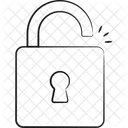 Unlock Security Lock Icon