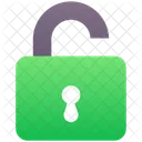 Unlock Security Protection Icon