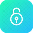 Unlock Unsecure Protect Icon