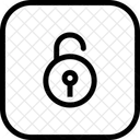 Unlock Unsecure Protect Icon