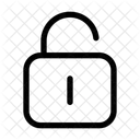 Unlock  Icon