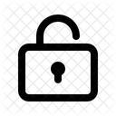 Unlock Lock Protection Icon