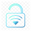 Unlock Key Wifi Smarthome Technology Icon