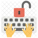 Unlock Keyboard Typing Computer Hardware Icon