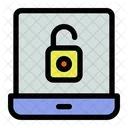 Unlock Laptop  Icon