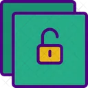 Unlock Layers  Icon