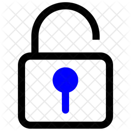 Unlock Padlock  Icon