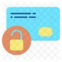 Unlock Payment Unlock Card Debit Card Icon