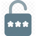 Unlock Security Password Icon