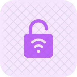 Unlock Security Share  Icon