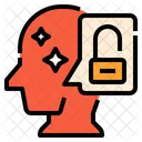 Unlock Thinking Human Icon