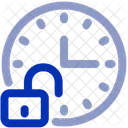 Unlock Time Time Unlock Icon