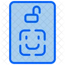 Unlock Use Face Recognition Unlock Face Lock Face Recognition Icon