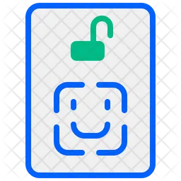 Unlock Use Face Recognition  Icon