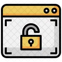 Unlock Website  Icon