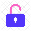 Unlocked Lock Password Icon