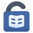Unlocked Book Book Library Icon